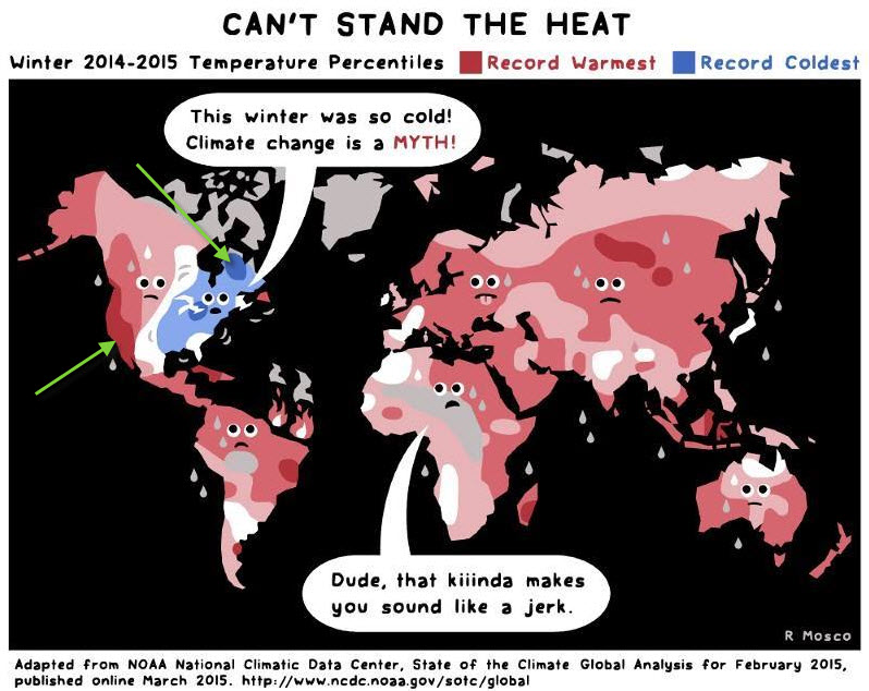 Climate Change Map