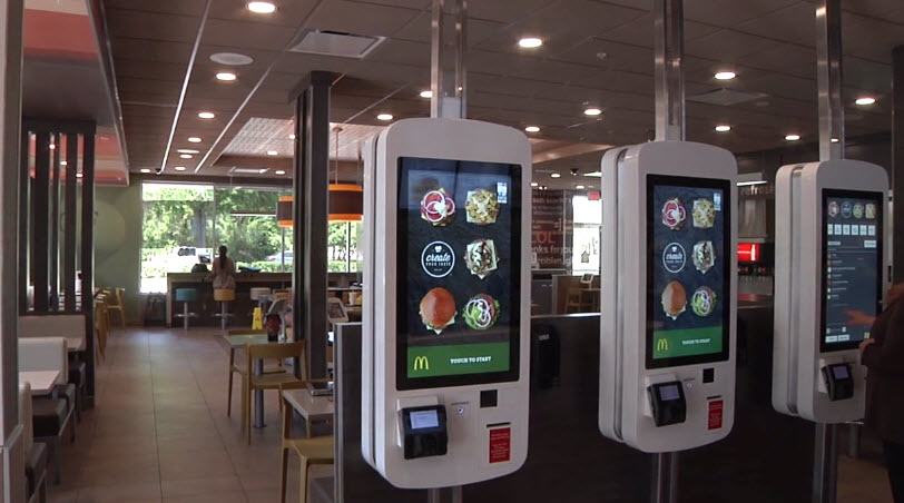 McDonalds Kiosks